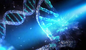 dna with uv light-crop-u43629